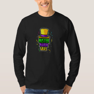 Finare Mardi Gras Party Costume Mister Mardi Gras T Shirt
