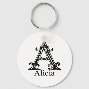 Finare Monogram: Alicia Nyckelring