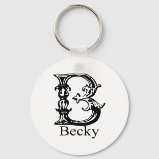 Finare Monogram: Becky Nyckelring