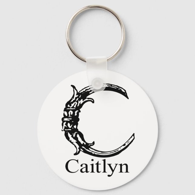 Finare Monogram: Caitlyn Nyckelring (Framsida)
