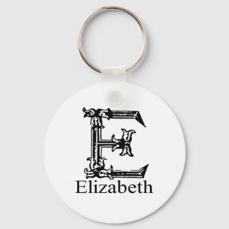 Finare Monogram: Elizabeth Nyckelring