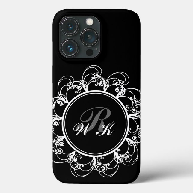 Finare Monogram iphone case (Baksida)