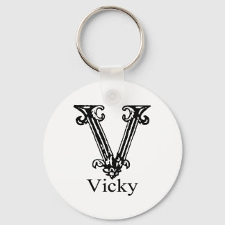 Finare Monogram: Vicky Nyckelring