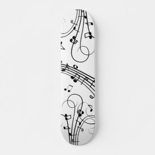 Finare Musik noter Mini Skateboard Bräda 18,5 Cm