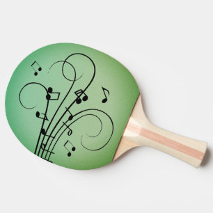 Finare Notes Grönt Music Design Pingisracket