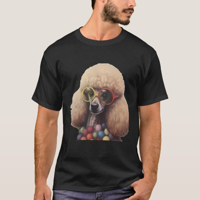 Finare och Fabulous Pudel T Shirt (Framsida)