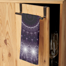 Finare, ömtålig Svarta havet och Vita Snöre Mönste Kökshandduk