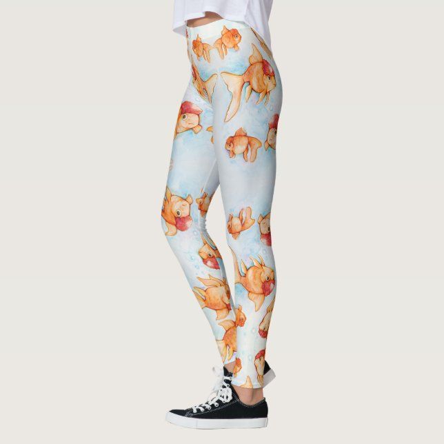 Finare Oranda Goldfish Leggings (Vänster)