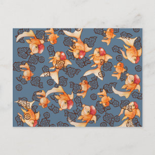 Finare Oranda Goldfish Vykort
