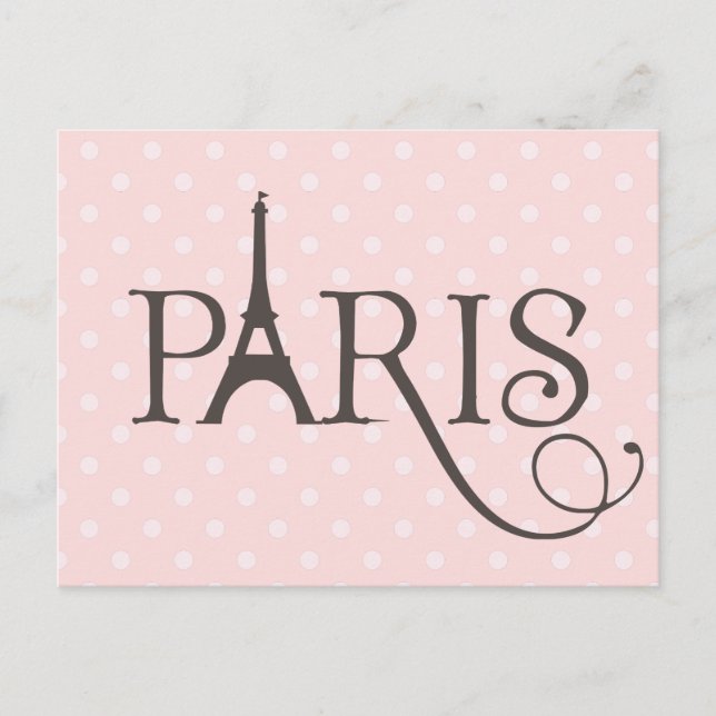 Finare Paris Vykort (Framsida)