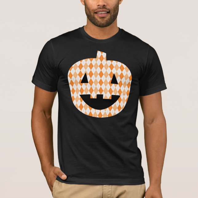 Finare Pumpkin för Fall Halloween T Shirt (Framsida)