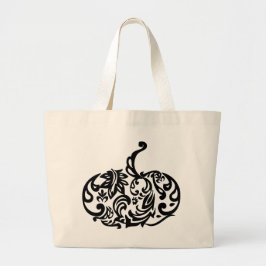 Finare Pumpkin Tote Jumbo Tygkasse