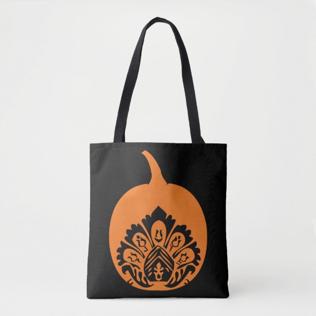 Finare Pumpkin Tote Tygkasse (Framsida)