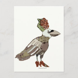 Finare Raven är alla nedtryckt av Shoshanah Marohn Vykort