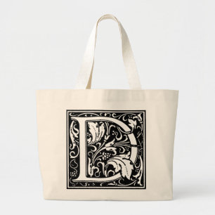 Finare Renaissance Alphabet Brev D Totebag Jumbo Tygkasse