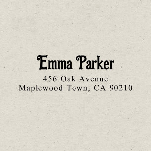 Finare Retro Decorative Elegant enkel Självfärgande Stämpel