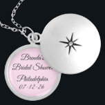 Finare Rosa Möhippa för teckensnitt Berlockhalsband<br><div class="desc">Möhippor är en underbar tradition i Amerika. Detta halsband hedrar minnet av den händelsen. En annan händelse kommer upp? Gillar du inte brev stil eller färg? Du kan ändra kostym efter dina behov. Anpassade. av Sharon Lee Hudson.</div>