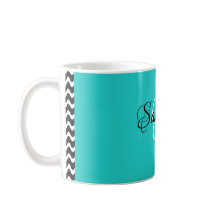 Finare Script Robin Egg Färg Monogram Womans