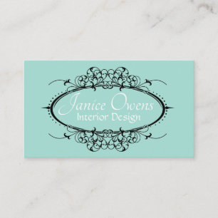 Finare Scrollwork Ram Visitkort