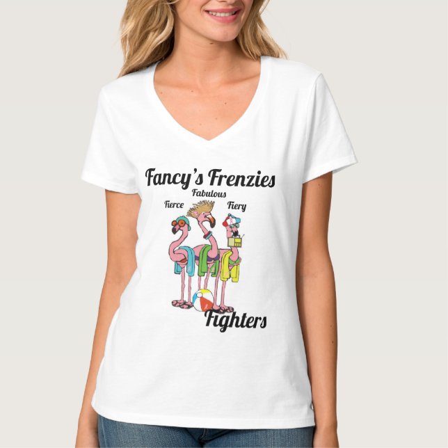 Finare skjortor 2019 för frenesilag t shirt (Framsida)