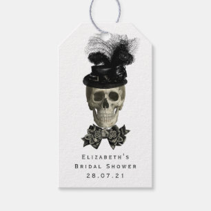 Finare Skull Presentetikett