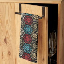 Finare Snöflingor Microfiber Kitchen Towel