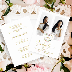 Finare Studenten Romantic Blommigt Heart 2 Foton