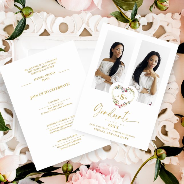 Finare Studenten Romantic Blommigt Heart 2 Foton (Skapare uppladdad)