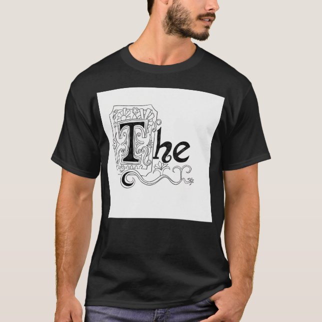 Finare "The" från Spongebobs Essay T Shirt (Framsida)