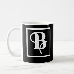 Finare Typografiska brev B namn Kaffemugg