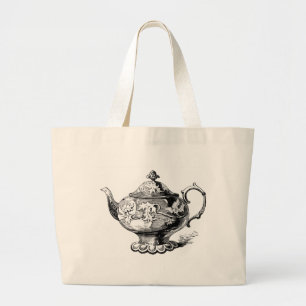 Finare Victorian Tekanna Totebag Jumbo Tygkasse