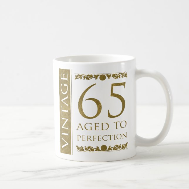Finare Vintage 65e Birthday Kaffemugg (Höger)