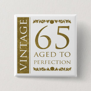 Finare Vintage 65e Birthday Knapp