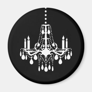 Finare White Chandelier Magnet