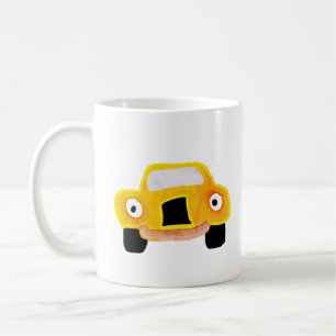 Finare Yello Car Kaffemugg
