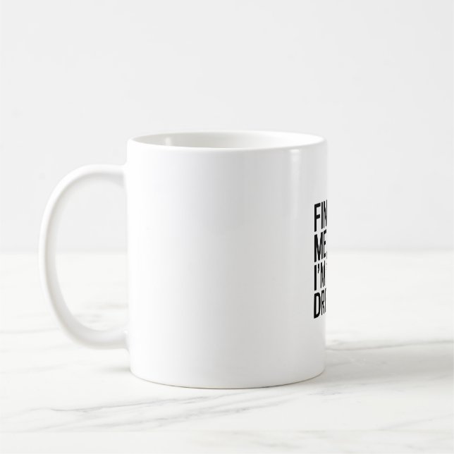 Finch Me, jag drömmer Kaffemugg (Vänster)