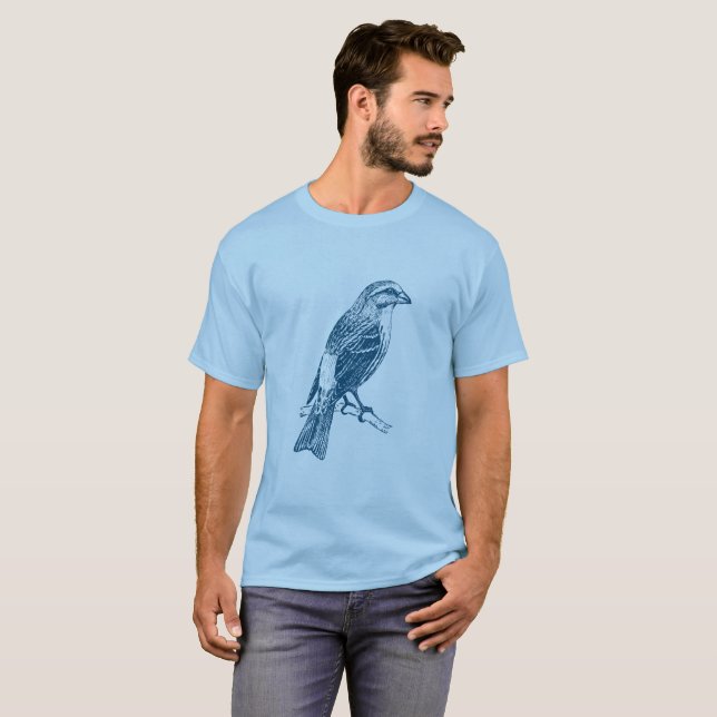 Finch - Ocean Blue T Shirt (Hel framsida)