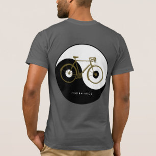 FIND BALANCE _ yin yang cycle T-shirt