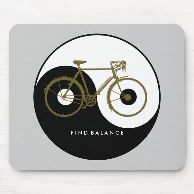 FIND BALANS/yin yang-cykel Musmatta (Framsidan)