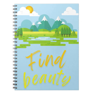 Find Beauty Notebook Anteckningsbok