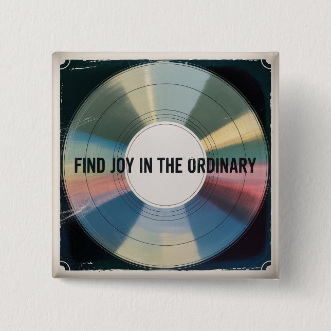 Find Joy In The Ordinary Knapp (Framsida)