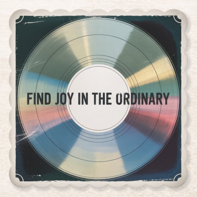Find Joy In The Ordinary Underlägg Papper (Framsida)