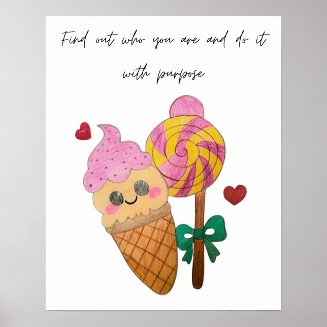 Find out the purpose of your life poster (Framsidan)
