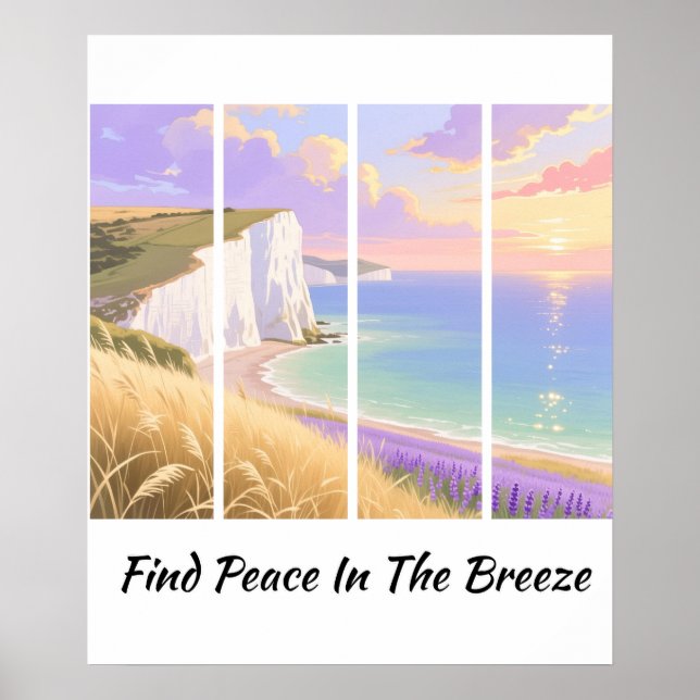 FIND PEACE IN THE BREEZE POSTER (Framsidan)
