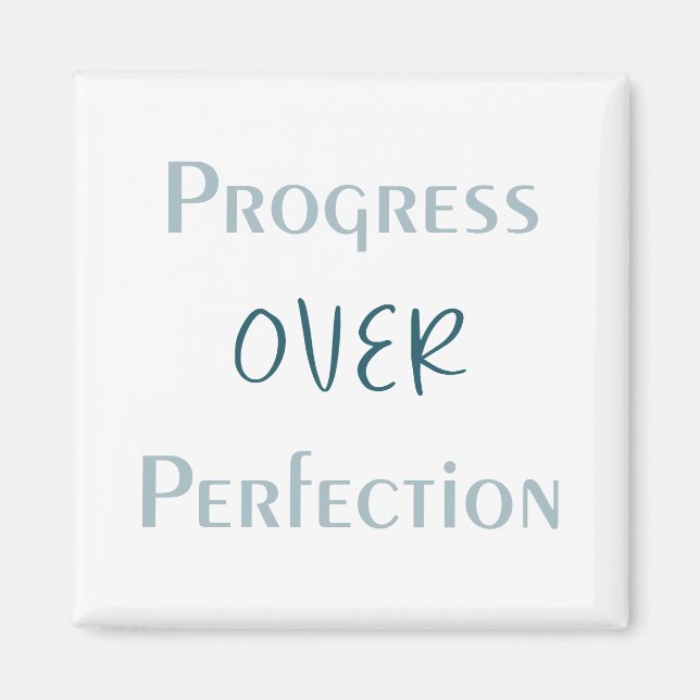 Find Strength in Progress With Intentional Design  Magnet (Framsidan)