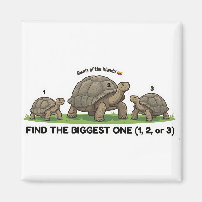 Find the Biggest One Animal World Quest for Toddle Magnet (Framsidan)