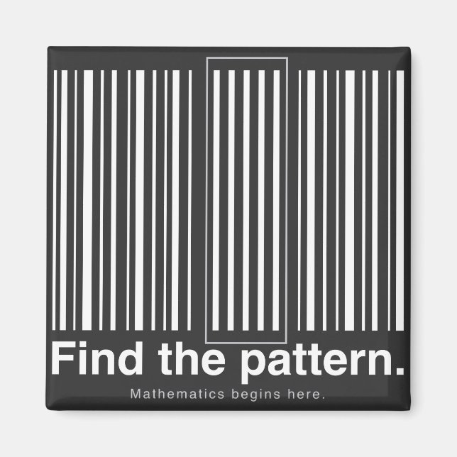Find_the_pattern Magnet (Framsidan)