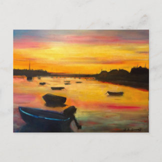 Findhorn Sunset Vykort