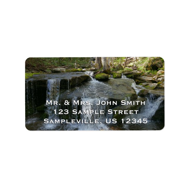 Findlay Falls I Adressetikett (Framsidan)