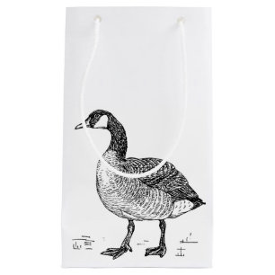 Fine Art Canadian Goose Nature Teckning